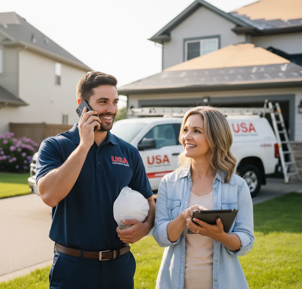 USA Roof Repair Experts customer support in East Norwich